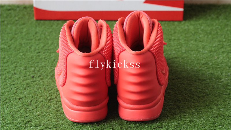 Update Version Nike Air Yeezy 2 Red October Glow